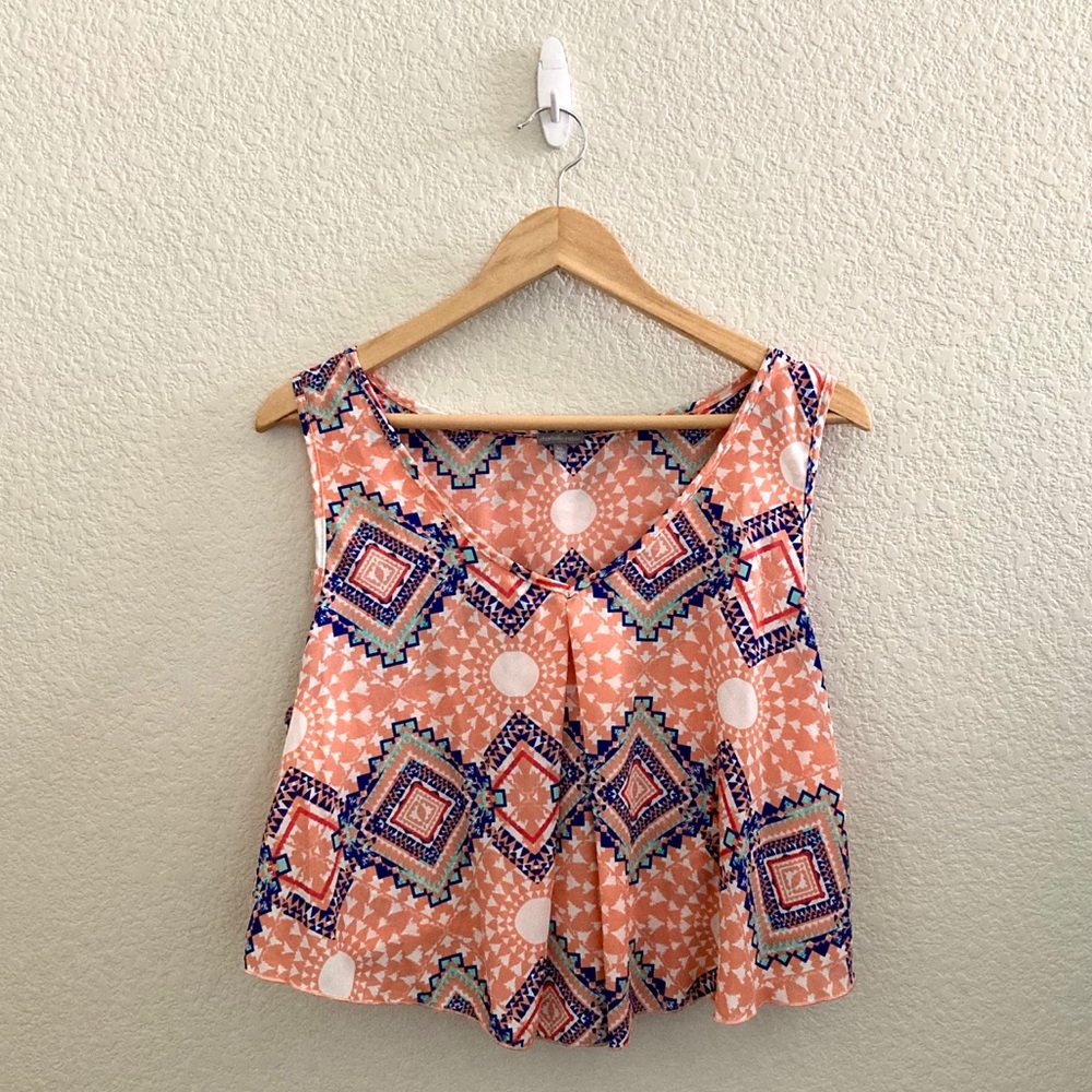 NWT Tribal Print Top - Size XL